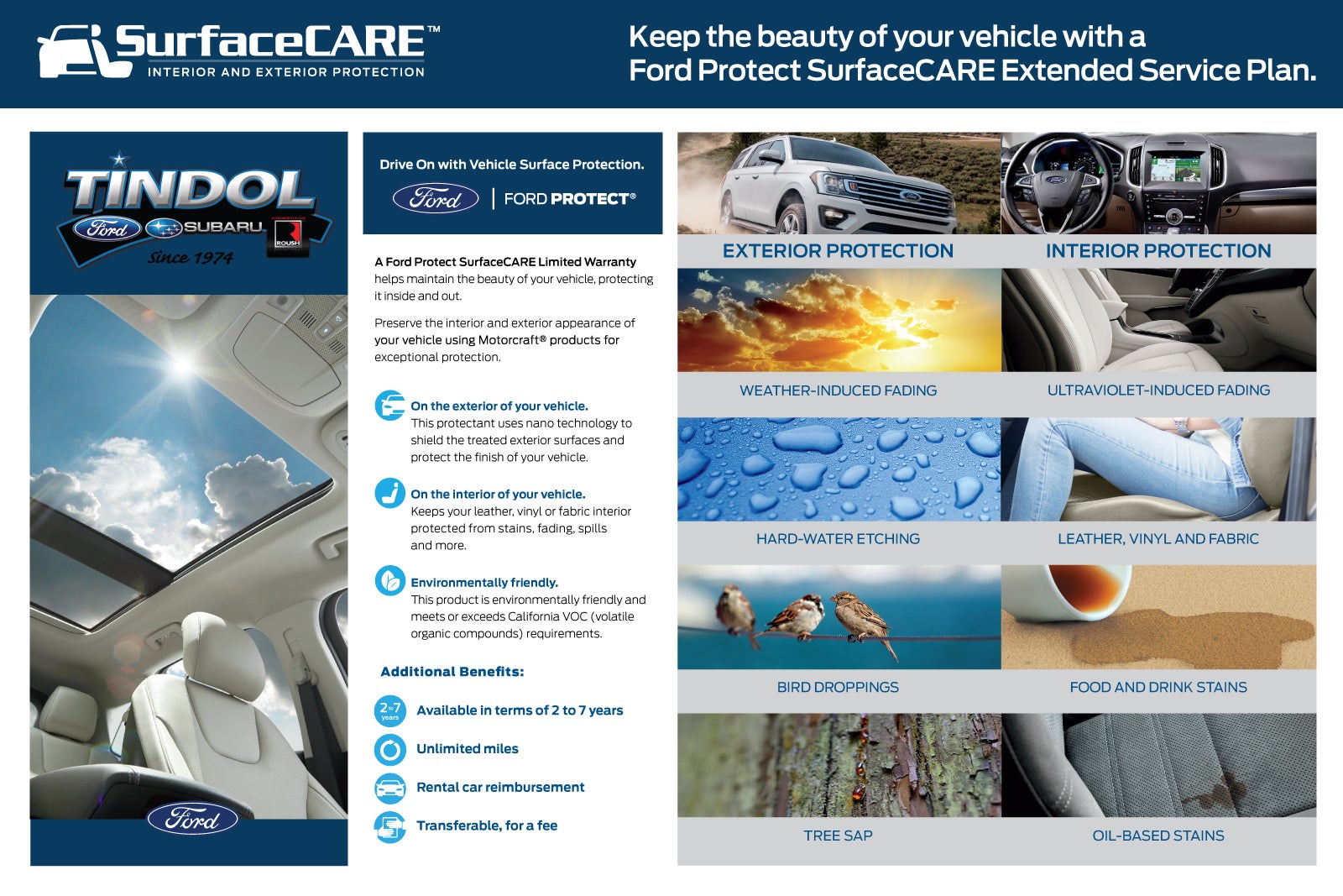 Ford Protect SurfaceCARE