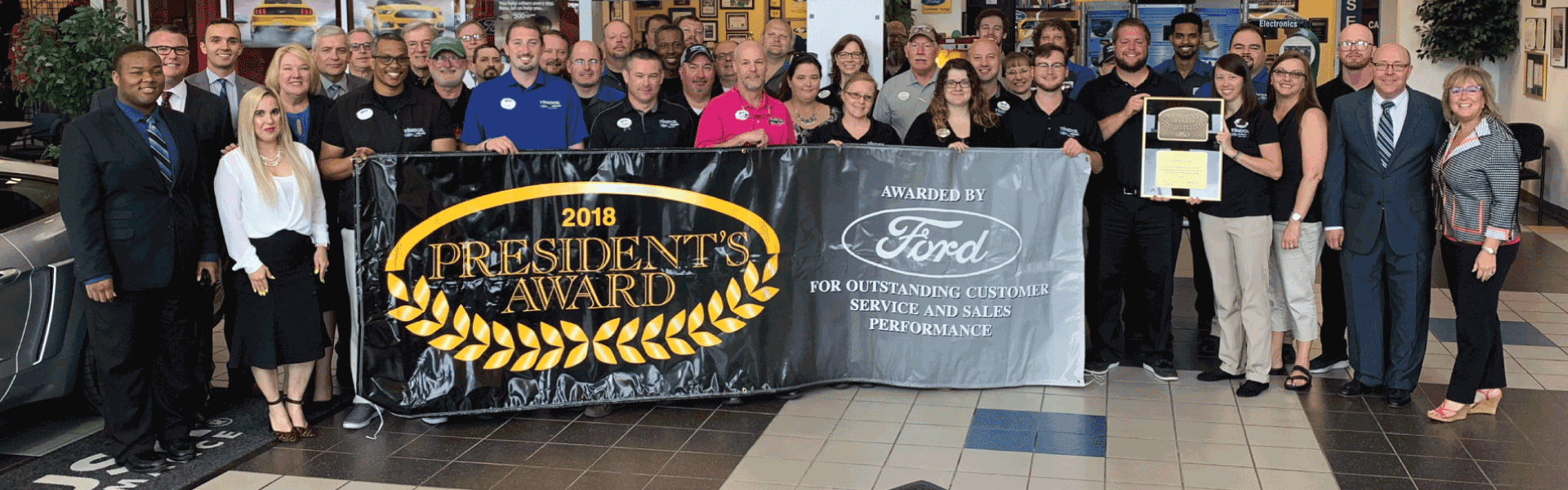 Tindol Ford Presidents Award