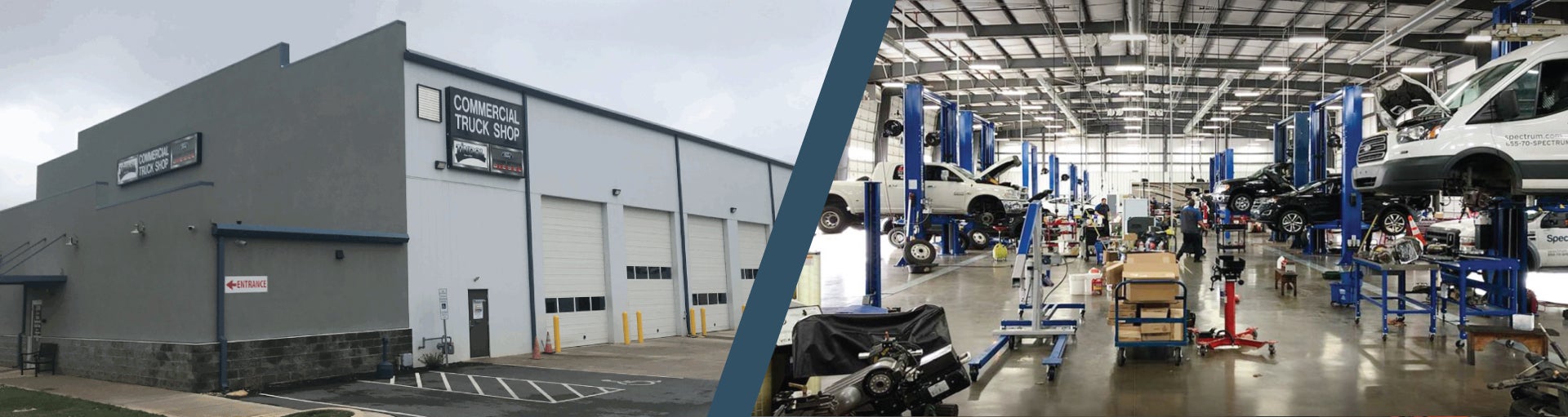 Tindol Ford Commercial Vehicle Dealership Header | Charolette, NC